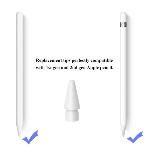 Βελτιωμένες άκρες απόσβεσης για μολύβι Apple, άκρες πένας ακριβούς ελέγχου με 2