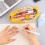 Θήκη μολυβιών από καμβά Pure Color, λεία θήκη με φερμουάρ για τακτοποιημένα είδη 5