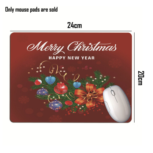 Εξατομικευμένο χριστουγεννιάτικο mouse pad, μοναδικά μοτίβα, λεία επιφάνεια, υψηλής 1
