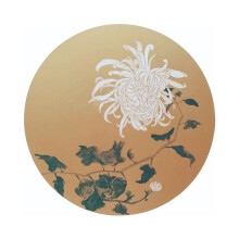 Elegante tappetino per mouse rotondo antiscivolo, sottobicchieri in ceramica assorbenti per ufficio e casa, cuciture squisite che garantiscono durata