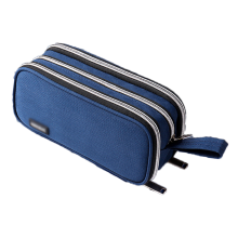 Organizador de artigos de papelaria elegante e colorido, com design multifuncional para escritório, viagens e escola.