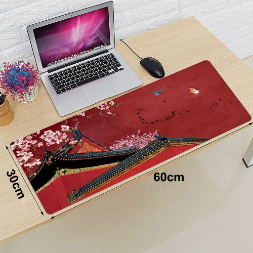 Εκτεταμένο χαλάκι γραφείου παιχνιδιών, XXL Mouse Pad με αντιολισθητική βάση από 1