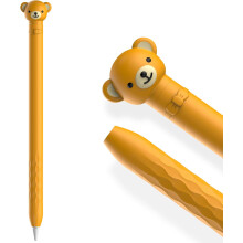 Penalhus med LINE Friends-design til Apple Pencil 1. generation, søde tegneseriefigurer tilføjer personlighed til dit arbejdsområde, blødt