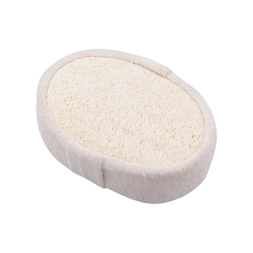 Loofah Bath Sponge with DualSided Exfoliation and Comfortable Grip for Hotel Spa or Home Use