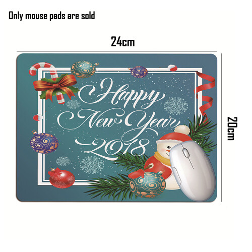 Εξατομικευμένο χριστουγεννιάτικο mouse pad, μοναδικά μοτίβα, λεία επιφάνεια, υψηλής 1