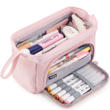 Elegante etui voor schrijvers: Draagbaar etui met multifunctionele mogelijkheden, voor de stijlvolle professional (groen)