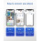 Label Maker Machine, Smart App Control Custom Stickers, Bluetooth Printer For Home Organization, Thermal Labeling, Rechargeable, Long-lasting Labels, 2