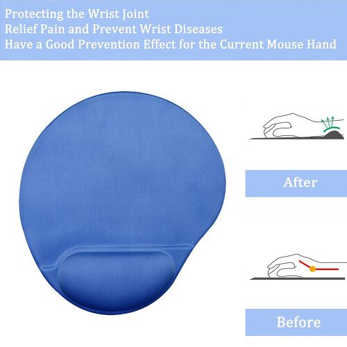 Mouse Pad με βελτιωμένη ακρίβεια, στήριγμα καρπού από αφρό μνήμης για απαράμιλλη 2