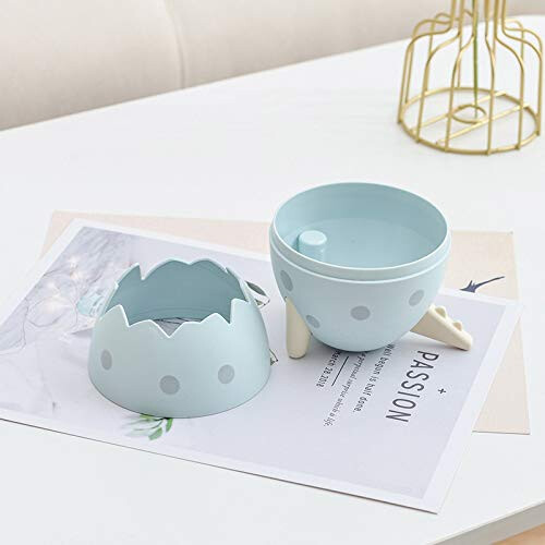 Multi-purpose Storage for Versatile Use, Dinosaur Egg Shape Desktop Organizer Stylish Accessory Eco-friendly Long Lasting Robust Base, Compact Detacha 2