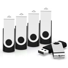 USB-flashdrives van 32 GB, draagbare opslagoplossing, geheugenstick met hoge lees- en schrijfsnelheid, doploos ontwerp voorkomt dat u de dop