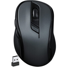Ergonomische draadloze muis, meerdere werkmodi, lange batterijduur, prestaties op diverse oppervlakken, stille microbeweging, voor Windows, Mac,