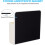 Premium Quality Abs Material Magnetic Pen Holder, With Adjustable Compartment Space By Moving The Partition For Customized Storage Solutions (Blue) 2