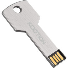 Bewaar de herinneringen in een kluis, draagbare 32GB USB-flashdrive, sleutelvormig ontwerp voor gemakkelijk meenemen, hoogwaardige knoppen voor