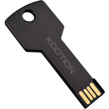 Bewaar de herinneringen in een kluis, draagbare 32GB USB-flashdrive, sleutelvormig ontwerp voor gemakkelijk meenemen, hoogwaardige knoppen voor