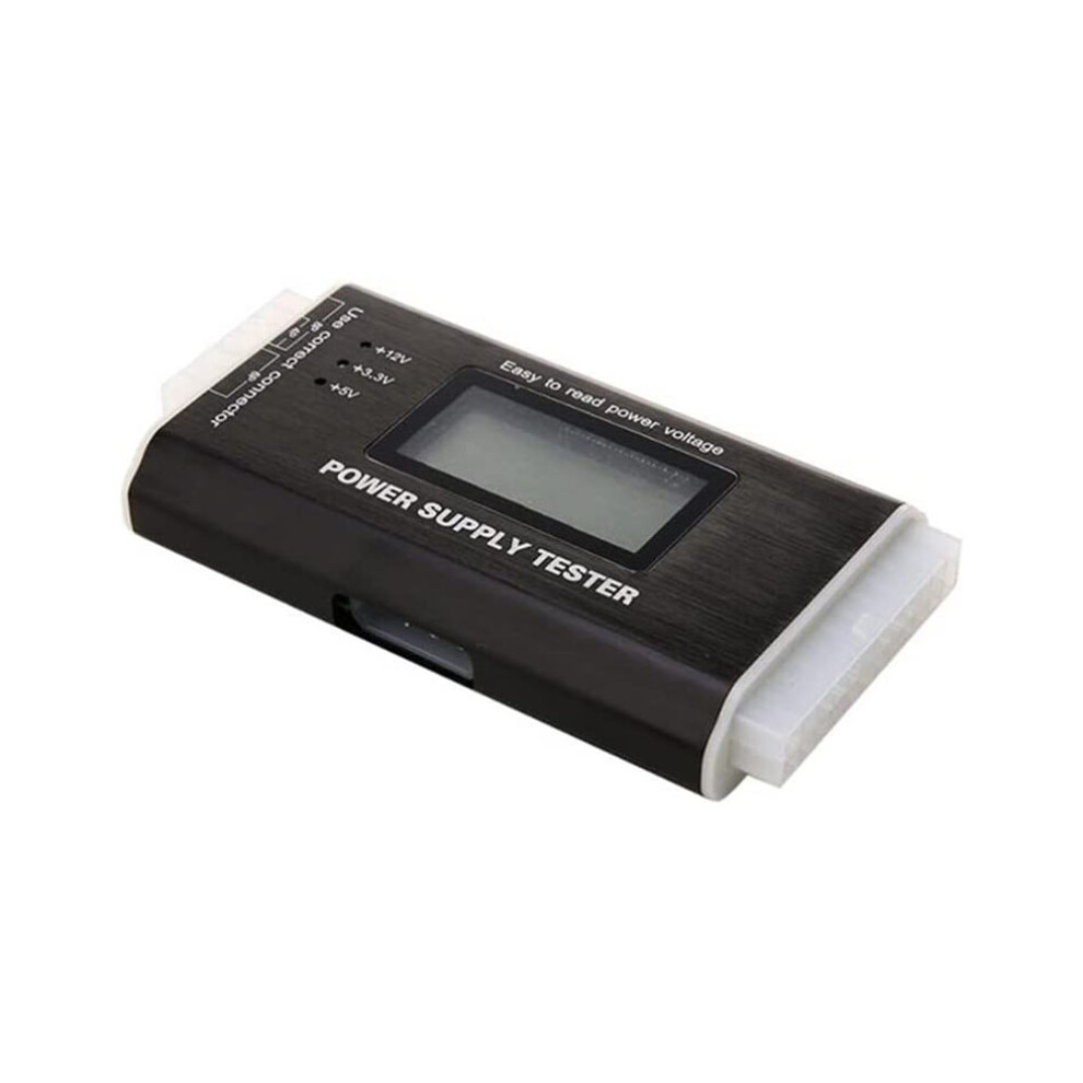 Aluminum Power Supply Tester, Atx Power Supply Tester, Automatic Error Detection With Buzzer Alarm System And Lcd Screen Display For Professional Diag 9147006085233