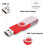 Περιστρεφόμενο USB Stick, φορητές μονάδες flash plug and play με ένδειξη LED για αποθήκευση 2