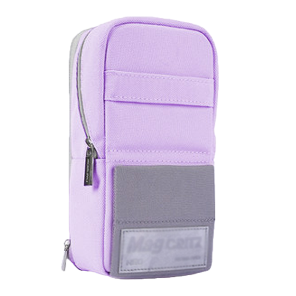 Elegant Design Pencil Case, Converts To Smartphone Stand For Convenient Access, Large Capacity Pencil Case With Multiple Compartments For Office Suppl 9176269566418