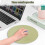 Mouse Pad υψηλής ταχύτητας με λεία επιφάνεια, στρογγυλό και μικρό, ανθεκτικό στο νερό 4