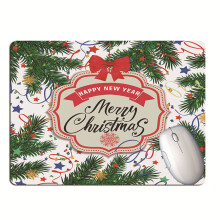 Personalized Design Computer Mouse Mat, Christmas Theme Smooth Surface Unique Patterns, Non-Slip Rubber Base For Office Use, Easy Maintenance Gaming P