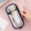 Astuccio in rete multicolore per viaggi, ufficio e università, dimensioni compatte, multiuso, design trasparente, struttura resistente, portatile e 5
