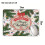Personalized Design Computer Mouse Mat, Christmas Theme Smooth Surface Unique Patterns, Non-Slip Rubber Base For Office Use, Easy Maintenance Gaming P 2