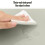 Επαγγελματικό Mousepad για gaming, Σχεδιασμός σε μονόχρωμο χρώμα, Λεία υφασμάτινη 3