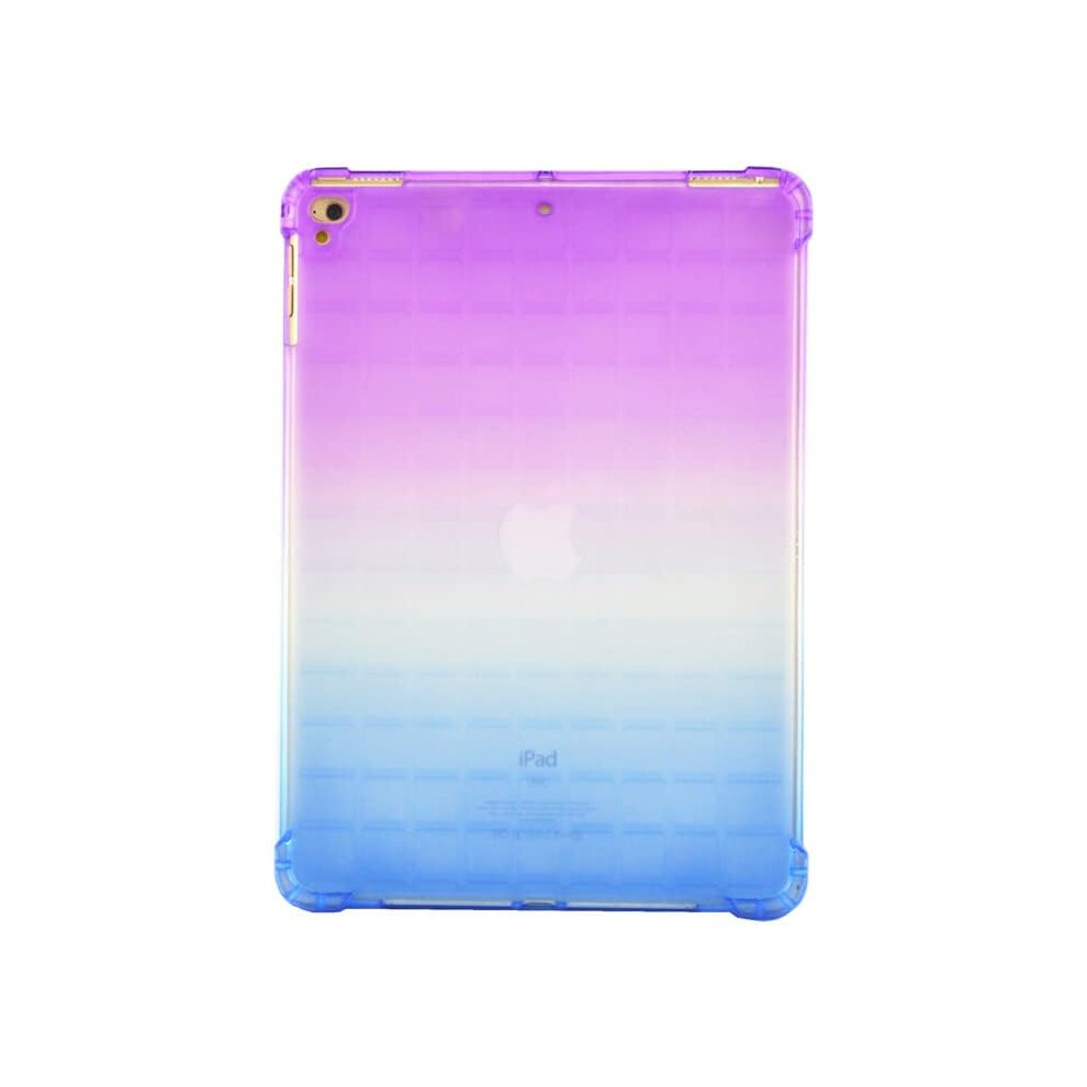 Shockproof Tablet Case For Apple Ipad 9.7", Corner Protection With Raised Edges Precise Cutouts, Soft Tpu Shockproof Cover Translucent Frosted Back Ca 9176269707675
