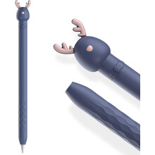 Penalhus med LINE Friends-design til Apple Pencil 1. generation, søde tegneseriefigurer tilføjer personlighed til dit arbejdsområde, blødt