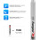 Stylet multi-compatible pour Surface, sensibilité à la pression améliorée 4096, alimenté par piles, précision optimale, mode basse 4