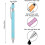 5 stuks touchscreen pennen/balpennen, blauw 2