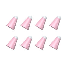 Bluethy 8 stuks styluspuntbeschermers, slijtvaste antislip hoesjes voor Apple Pencil 1 en 2, verminderen geluidsoverlast en voorkomen vallen.