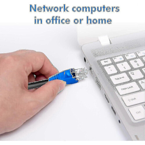Αδιάβροχο καλώδιο δικτύου Ethernet Cat6 50m για εξωτερική χρήση - Utp - Cca - 550Mhz - Μαύρο 2