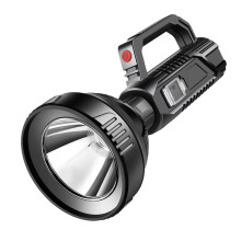 Lanternă LED reîncărcabilă, super luminoasă cu 2 moduri, reflector mare pentru pescuit, drumeții, camping - compatibilă cu YOBOLK