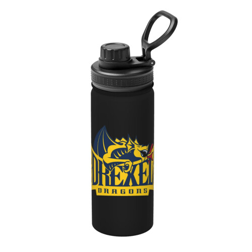 Drexel Μονωμένο μπουκάλι νερού 18oz από ανοξείδωτο ατσάλι, φορητό ποτήρι για αθλητικό