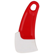 Jacenvly Thick Grease-Resistant Flexible Plastic Scraper, Compatible with Iron Skillets, Cookware, Dishes - Home & Office Decor Clearance