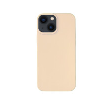 Capa de silicone compatível com iPhone 13, cor cáqui.