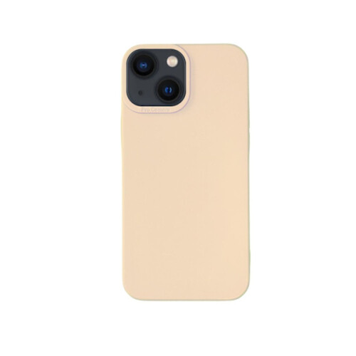 Capa de silicone compatível com iPhone 13, cor cáqui.