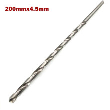 Forets Minxio 200 mm extra longs en acier rapide HSS pour le perçage des métaux, 2-10 mm, 4,5 x 200 mm
