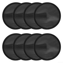 Fishing Lure Hook Covers Set of 8, Waterproof Oxford PVC Shield for Crankbaits, 15x14cm, Black