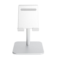Verstelbare en draaibare tabletstandaard, universele telefoonhouder voor op het bureau, antislipvoet voor alle mobiele apparaten, eenvoudige