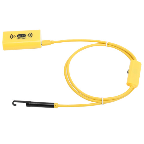 Ultimate Inspection Solution: Wireless Endoscope, Split Screen, 1200P HD Camera, Semi-Rigid Cable For Professional And Personal Use 1