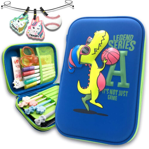 Κομψή θήκη μολυβιών EVA 3D Cartoon, μεγάλης χωρητικότητας αποθήκευση για παιδιά