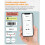 Compatible with iOS Android, Portable Label Printer for Customizable Labels, Thermal Bluetooth Printer with Inkless Printing, Water Abrasion Resistant 2