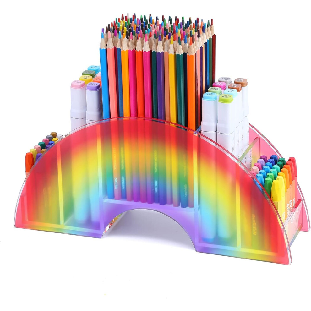 Innovative Rotating Pen Holder, Solid Construction With Rounded Edges Offers Unmatched Convenience, Suitable For Multiple Settings Including Classroom 9147006806371