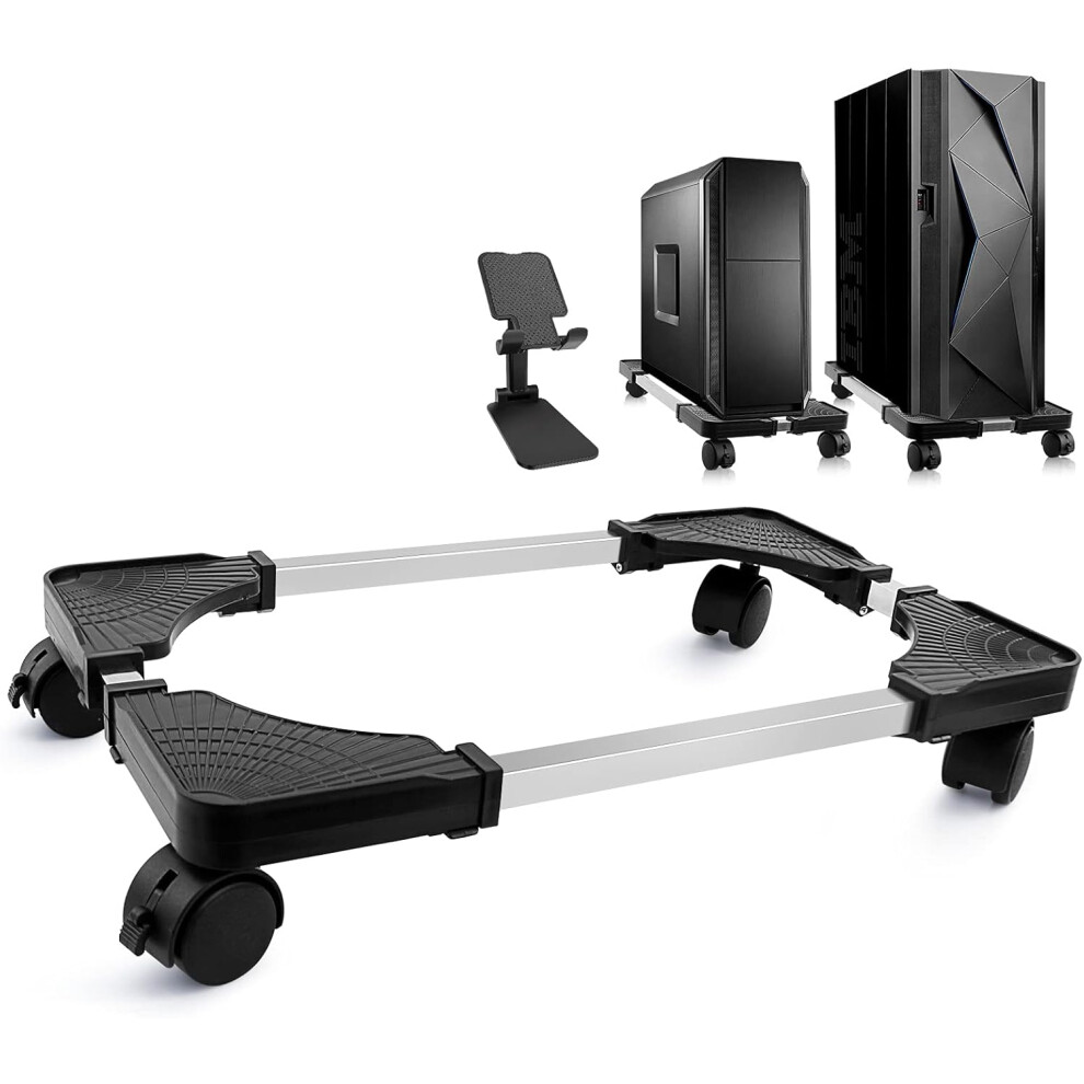 Adjustable Pc Tower Stand, A Versatile Companion For Your Computing Needs, Offering Protection, Cooling, And Mobility For Desktop Towers 9147006807903