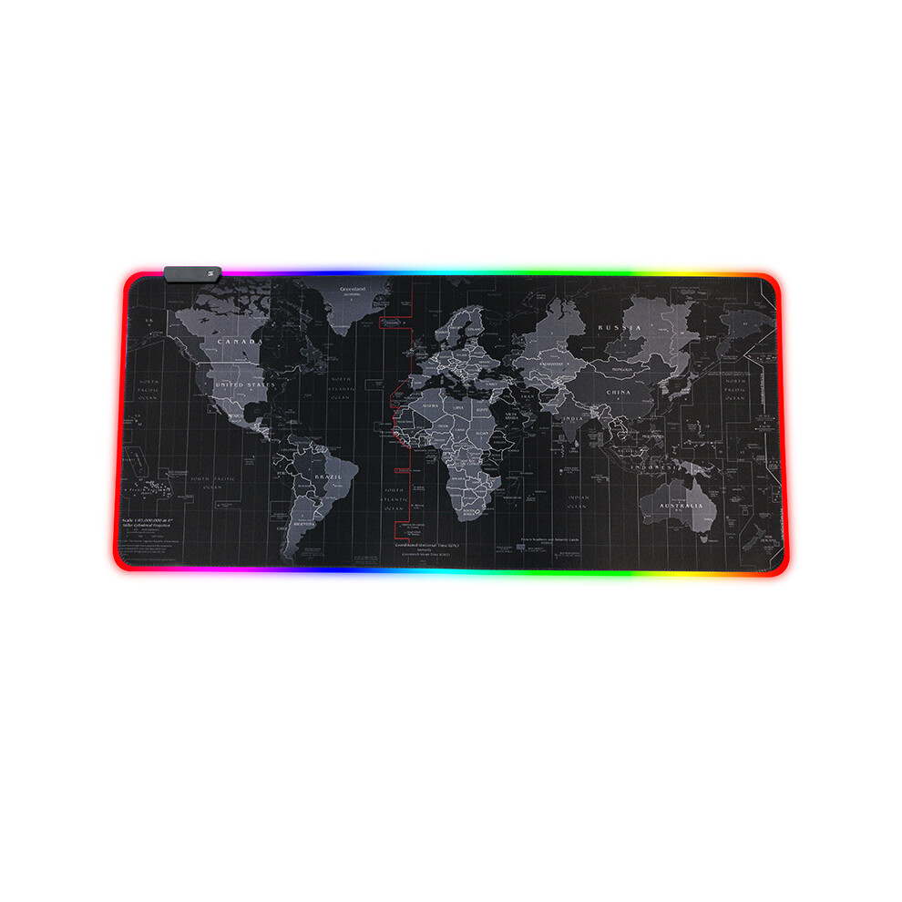 Rgb Gaming Mouse Pad, Waterproof Surface Prevents Damage From Spills, Non-Slip Base Offers Stability During Intense Gaming Or Office Tasks, Plug And P 9176269713072