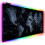 RGB Gaming Mouse Pad, Plug and Play για άμεση χρήση, αντιολισθητική βάση που εξασφαλίζει 6