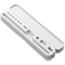 Beschermhoes voor compatibele Apple Pencil, schokabsorberend ABS-materiaal, siliconen binnenlaag, opbergdoosontwerp voor Pencil-punten en