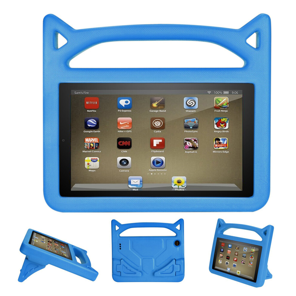 Tablet Case For Kids, Lightweight Shockproof Case For 7 Inch Tablet, Dual Angle Foldable Stand For Easy Typing And Hands-Free Viewing, Carry-Friendly 9176269576226