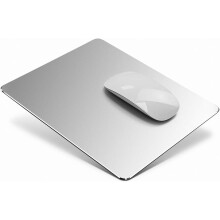 Stevige aluminium muismat, waterdicht oppervlak voor eenvoudige reiniging en snelle cursorbesturing, dubbelzijdig ontwerp voor veelzijdig gebruik en